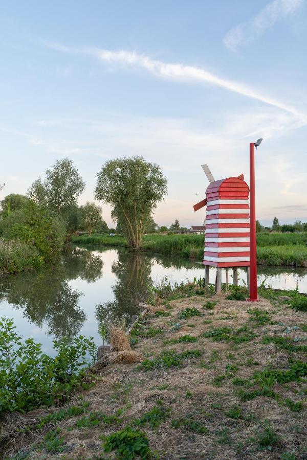 Le Moulin Rouge Clairmarais Gite "Le Grebe"" Ngoại thất bức ảnh